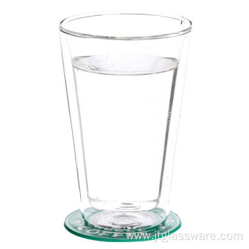 Hot Sale Handle Glass Cup Green Tea